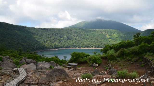 大波池 韓国岳 霧島山 登山