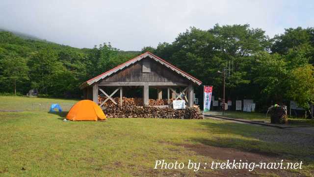 テント キャンプ 岩手山 馬返し