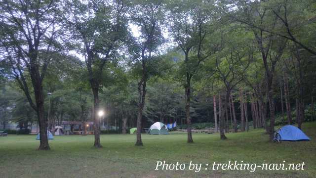 龍泉洞 青少年旅行村 キャンプ場