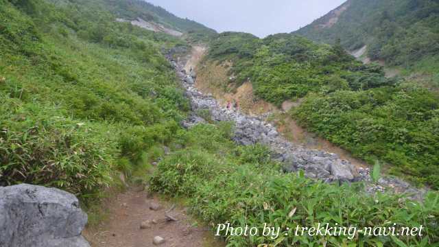 八甲田山 登山道