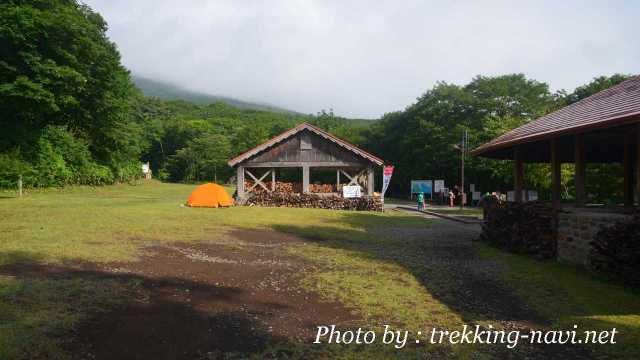 岩手山 馬返し キャンプ場 登山口