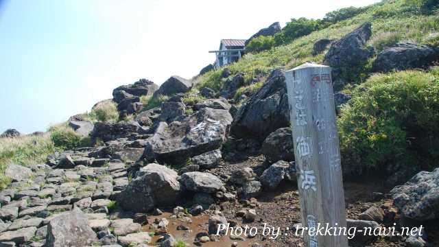 鳥海山 御浜 鳥ノ海御浜神社