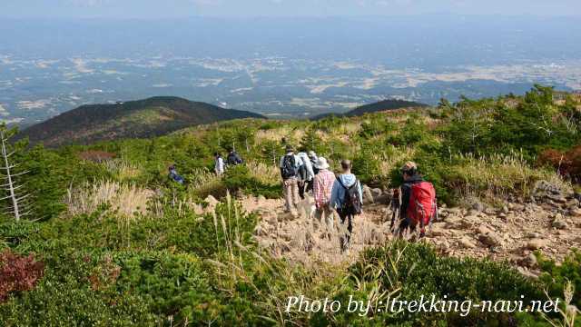 安達太良山 登山 紅葉