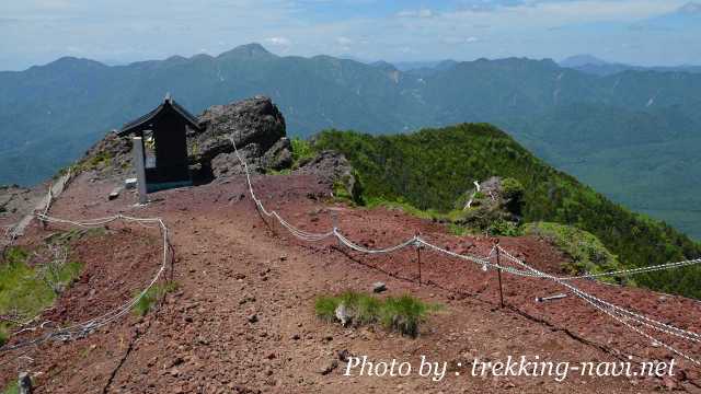 男体山 山頂 登山