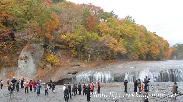 吹割の滝 遊歩道