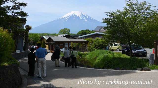 富士山 忍野八海