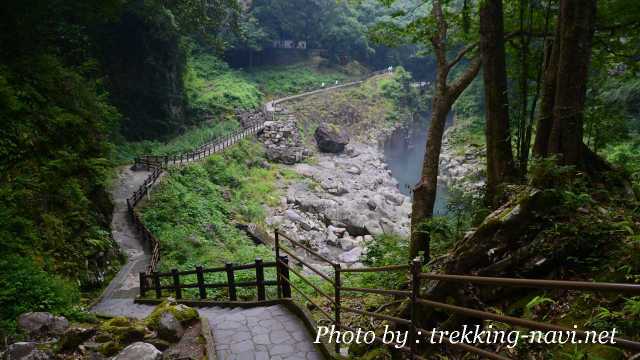 高千穂峡 遊歩道