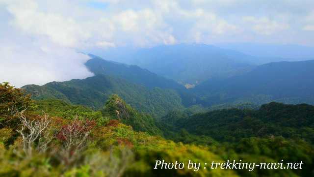 祖母山 山頂 登山