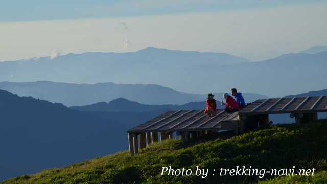 剣山 登山 山頂