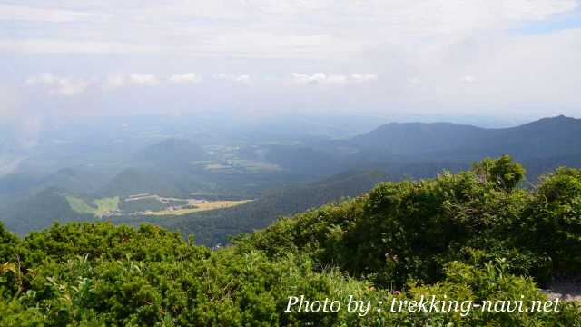 登山 トレッキング 大山